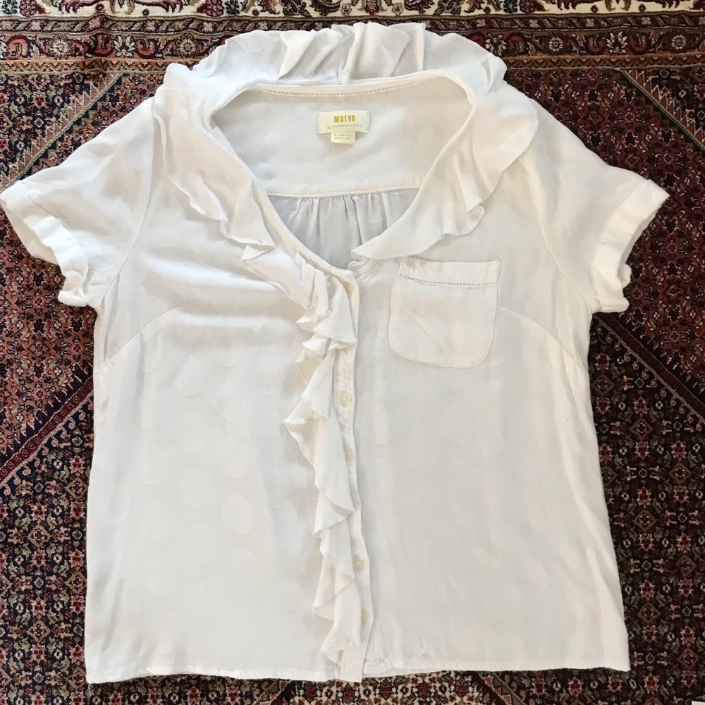 Maeve Anthropologie top. Never worn.